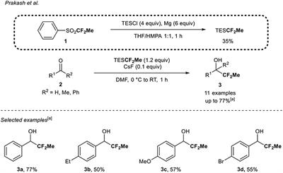 Recent Advances for the Direct Introduction of the CF2Me Moiety